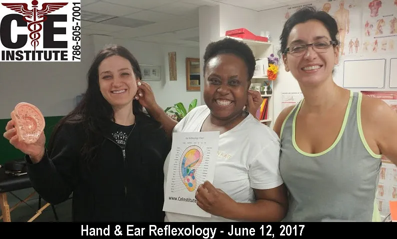 6 CE Hour Hand & Ear Reflexology (Computer-based Live Interactive Webinar)