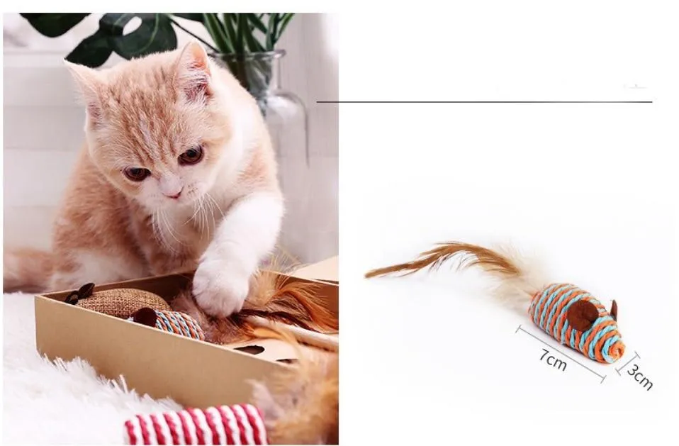 7-in-1 Set Cat Toys Pack