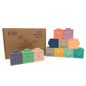 Baby Building Blocks - Set of 12