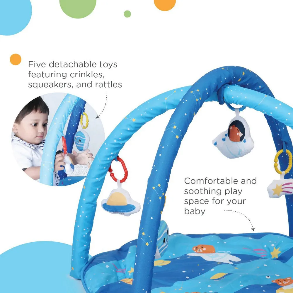 Blue Space Theme Baby Play Gym