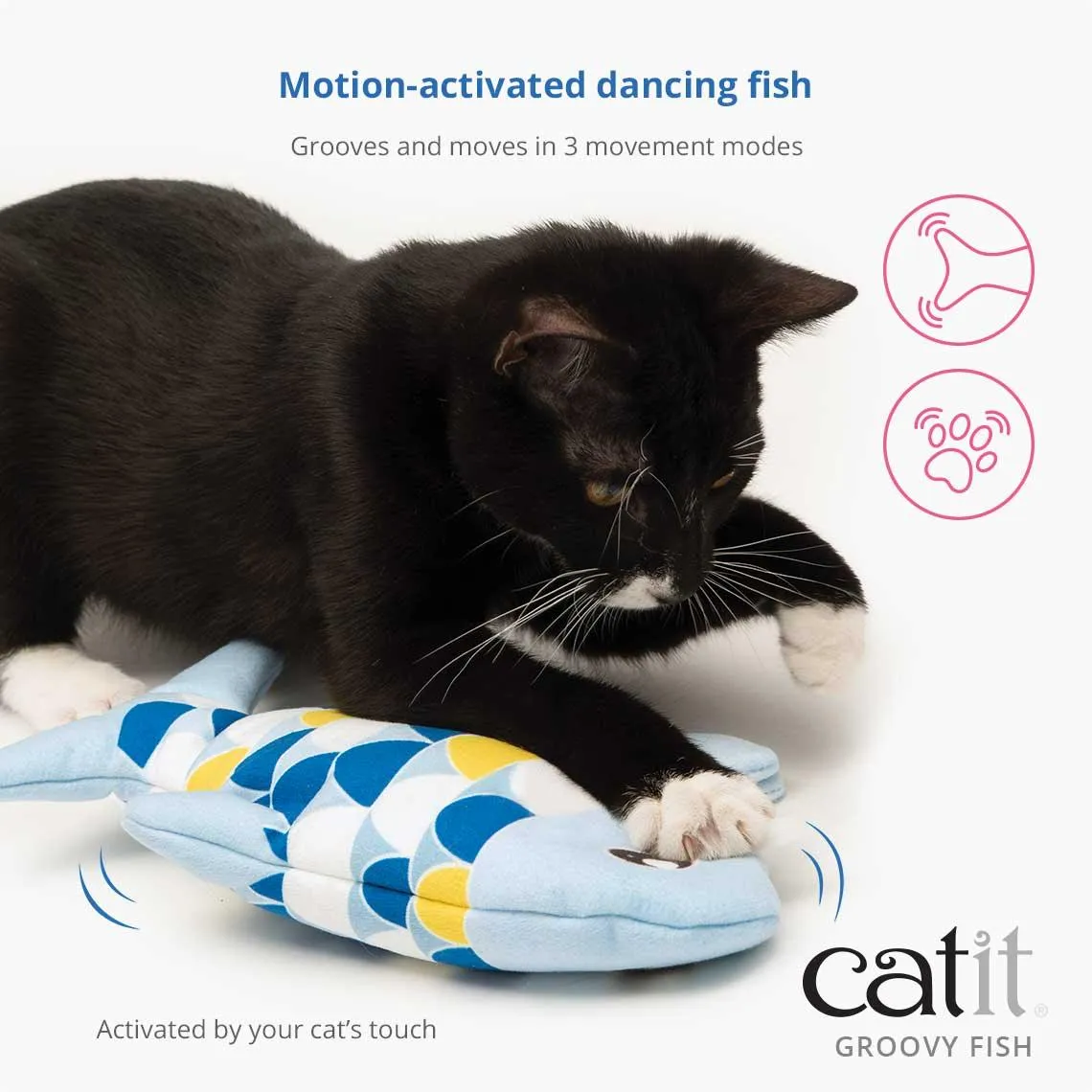 Catit Groovy Rechargeable Dancing Fish