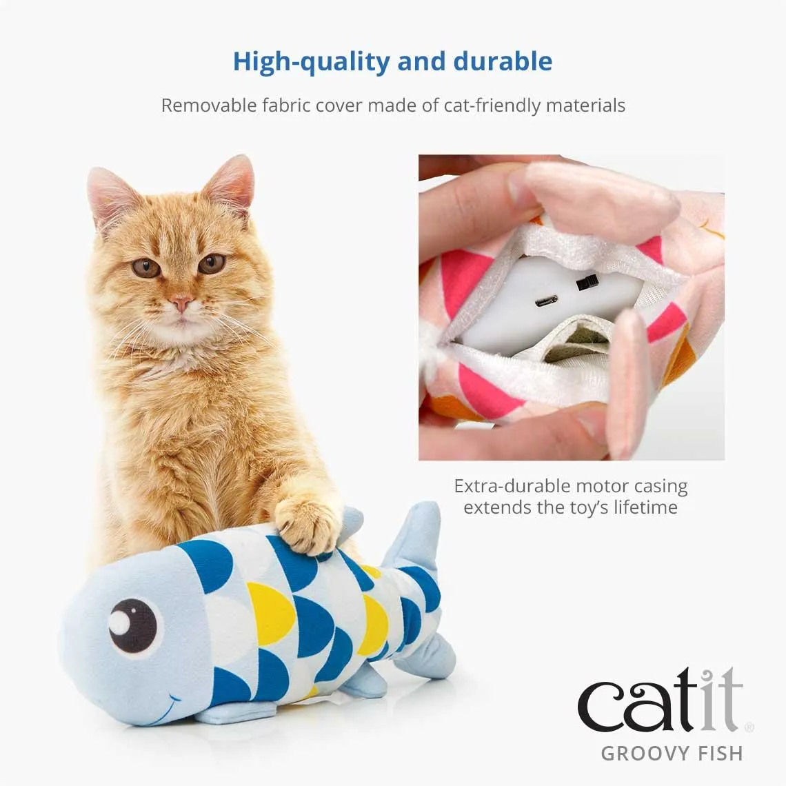 Catit Groovy Rechargeable Dancing Fish