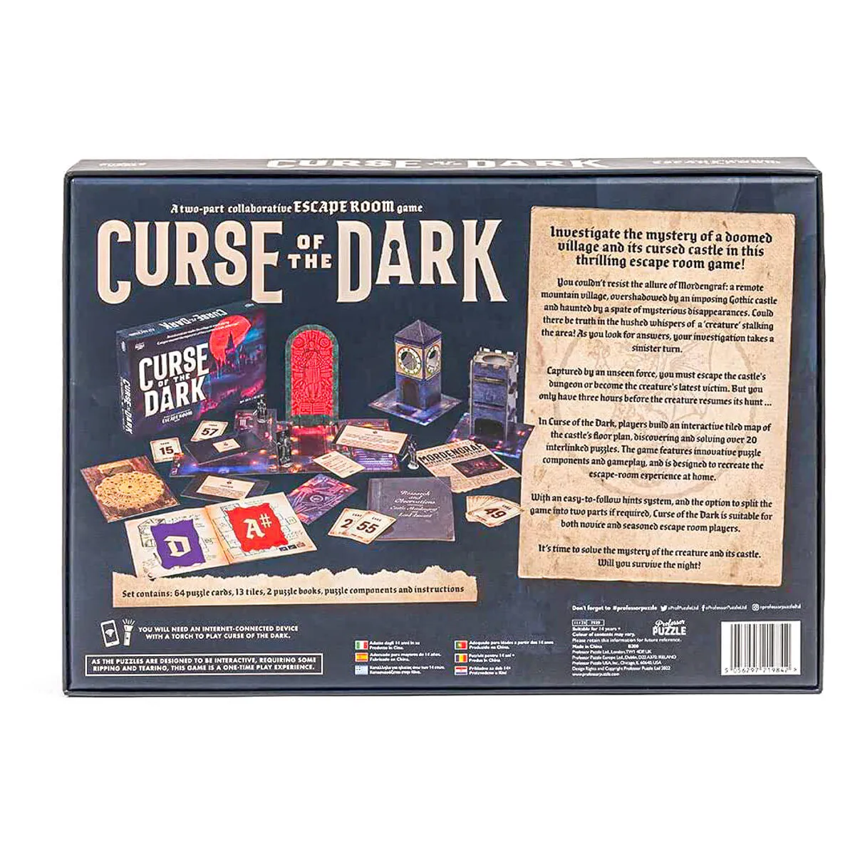 Curse of the Dark Escape Room Game