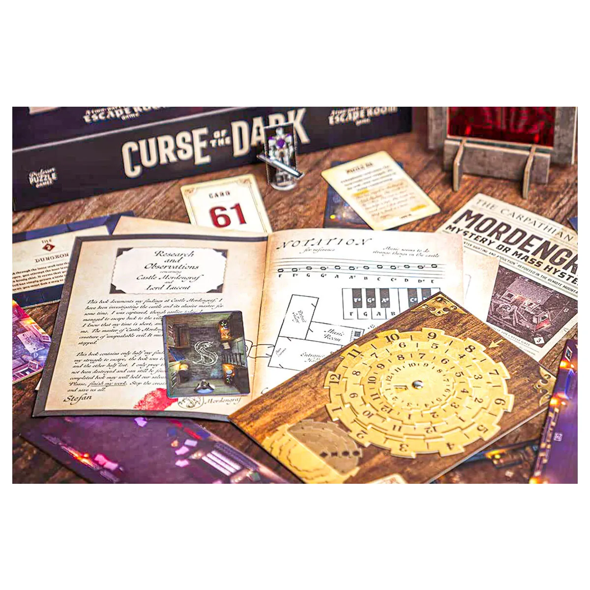 Curse of the Dark Escape Room Game