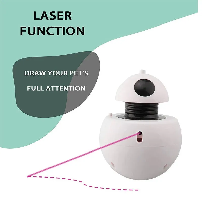 Electronic Cat Toy Rotating Tumbler Automatic Motion Interactive Cat Toys