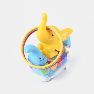 Elephant Boat With Light & Music For Kids