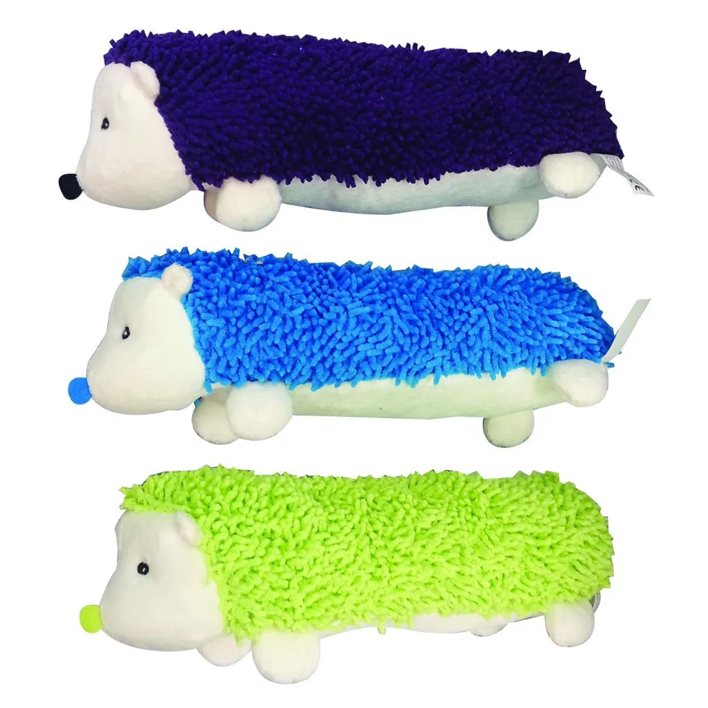 Ethical Giggler Plush Hedgehog Assorted Toy For Dog (6.5")