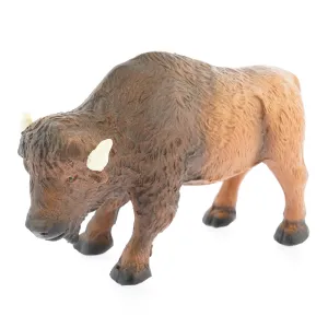 Green Rubber Toys Bison