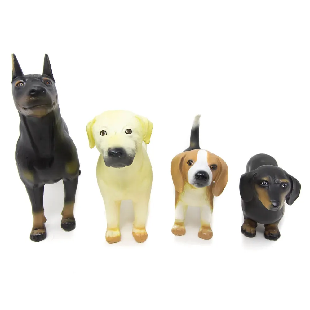 Green Rubber Toys Doberman