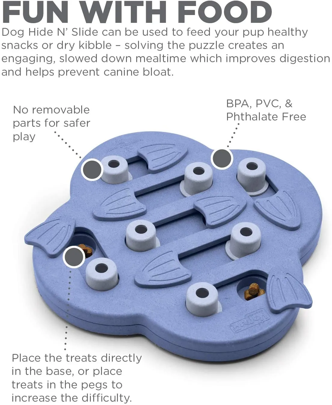 Hide n Slide Interactive Dog Puzzles (Stage 2)