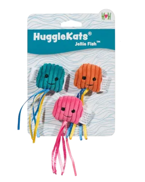 HuggleKats® Jellie Fish 3-Pack Cat Toy