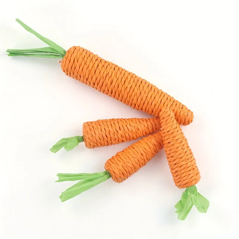 Interactive Carrot Cat Toy Teeth Cleaning and Playfulness