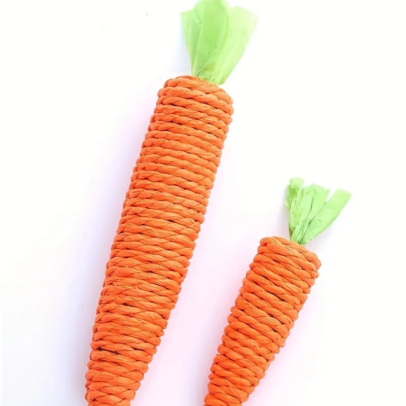 Interactive Carrot Cat Toy Teeth Cleaning and Playfulness