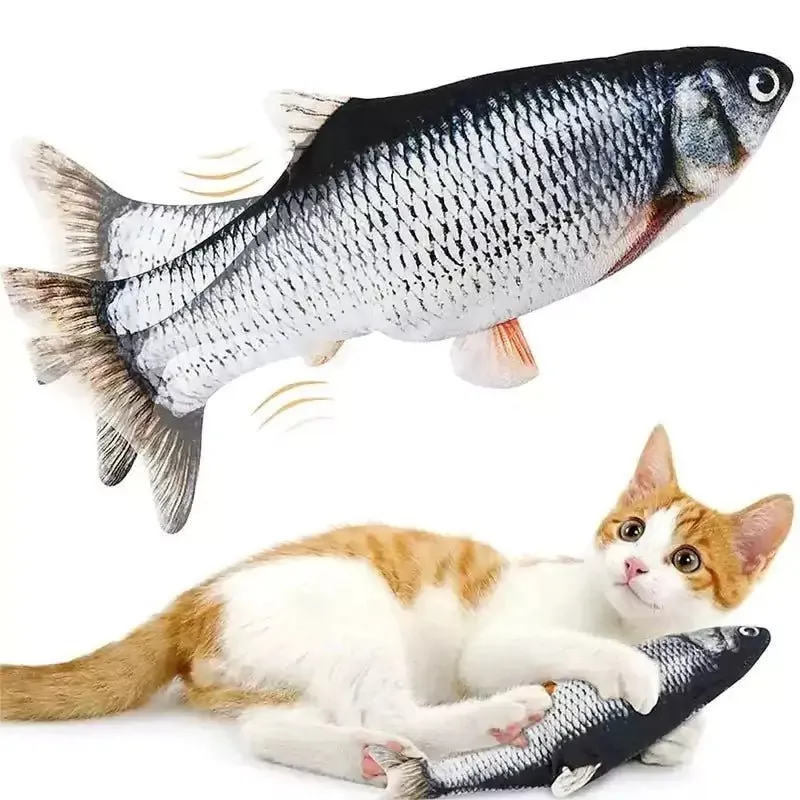 Interactive Fish Catnip Toy