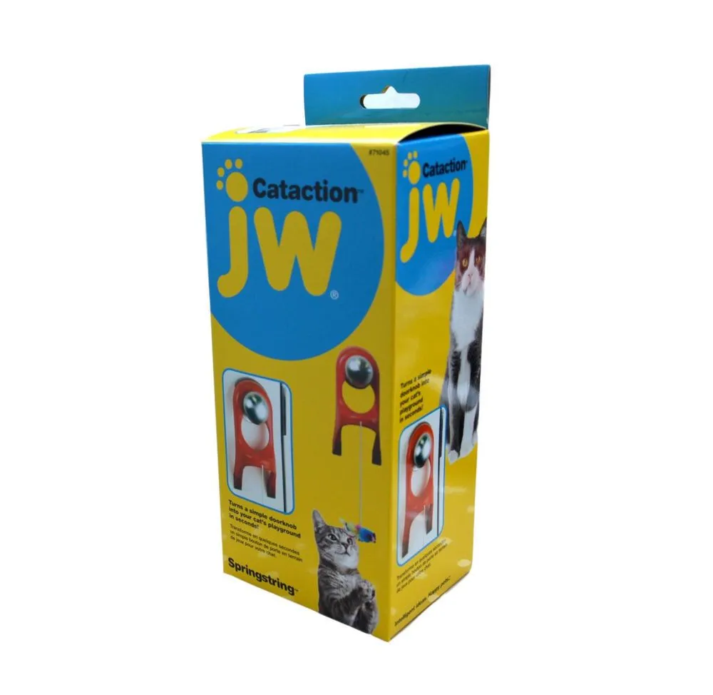 JW Cataction SpringString Door Hanger Toy