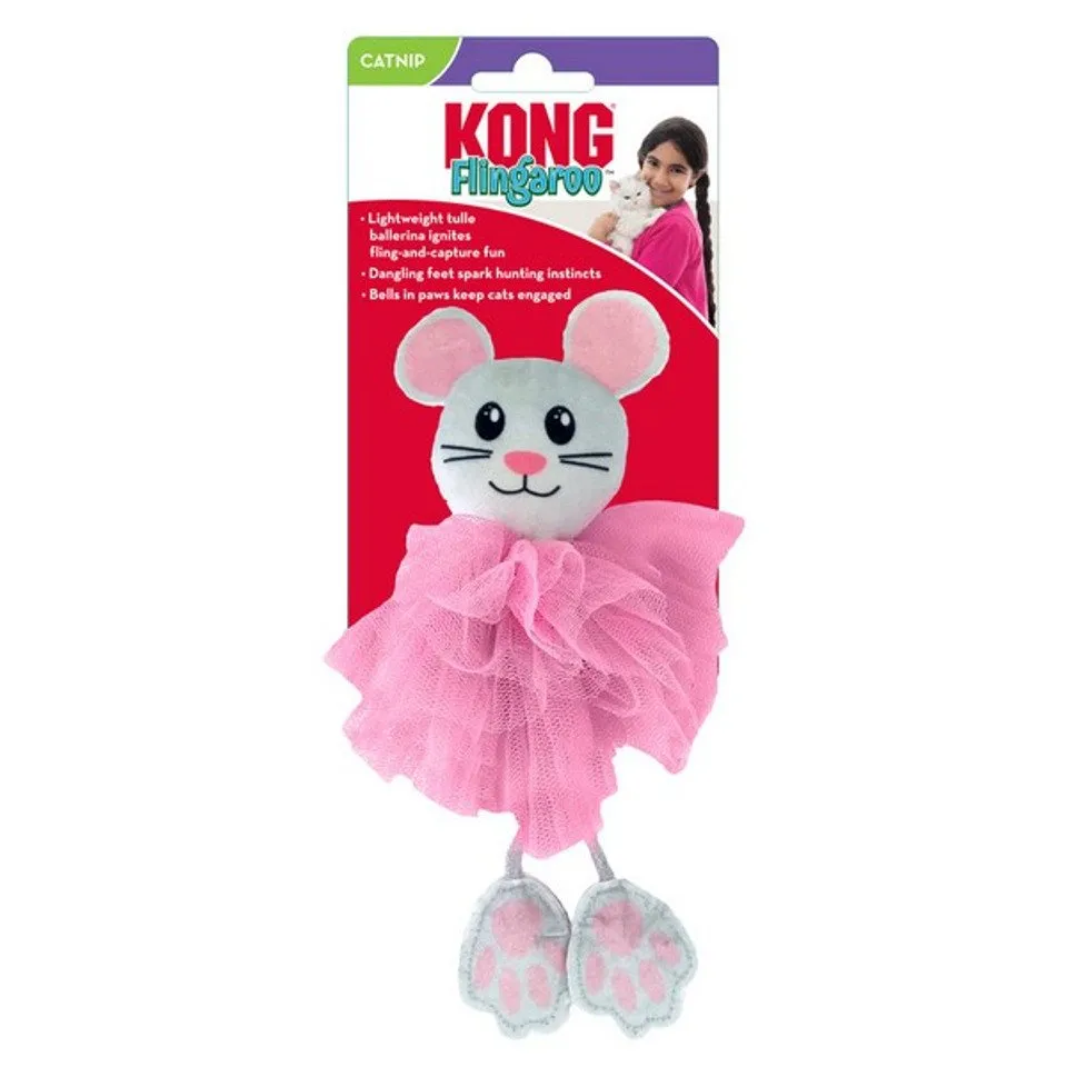 KONG Flingaroo Tutu Assorted for Cats