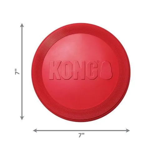 KONG Flyer Dog Toy Large in Red