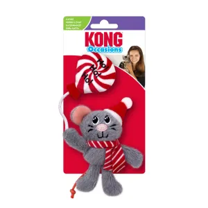 KONG Holiday Occasions Catnip Mouse Toy for Cats