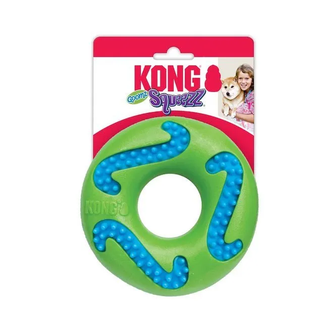 Kong Squeezz Goomz Ring Dog Toy