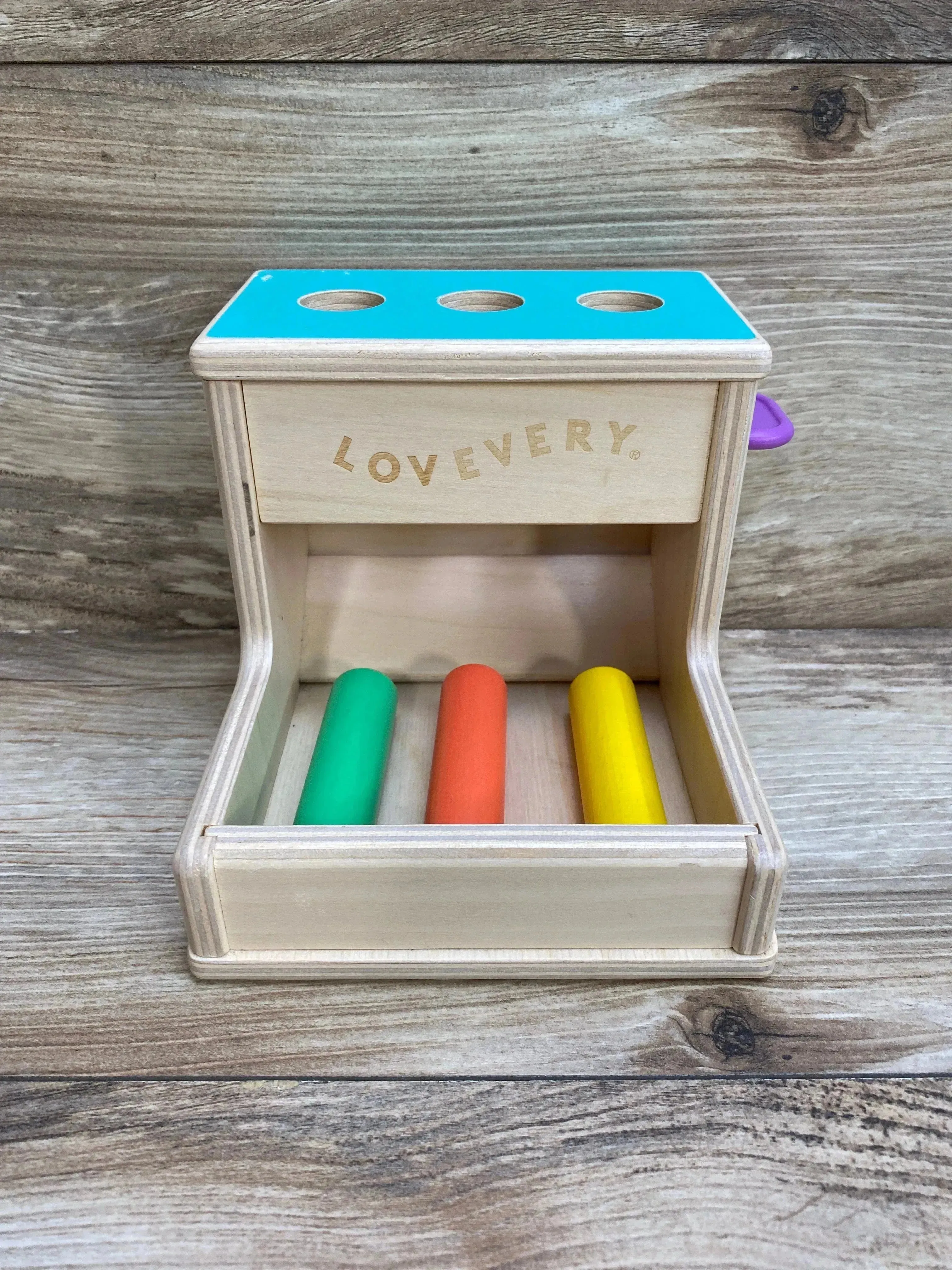 Lovevery Wooden Peg Drop