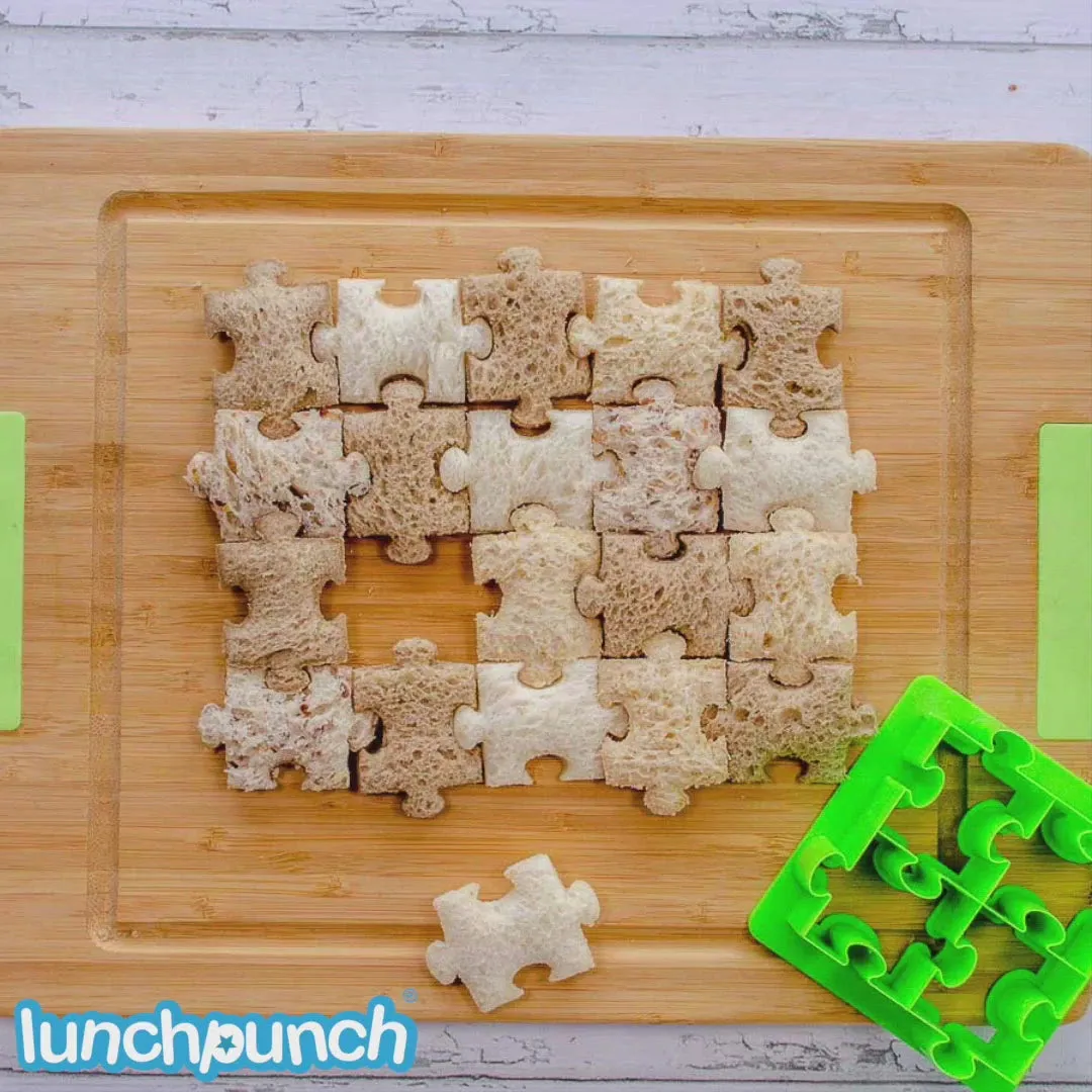 Lunch Punch PUZZLES Sandwich Cutters (Pair)