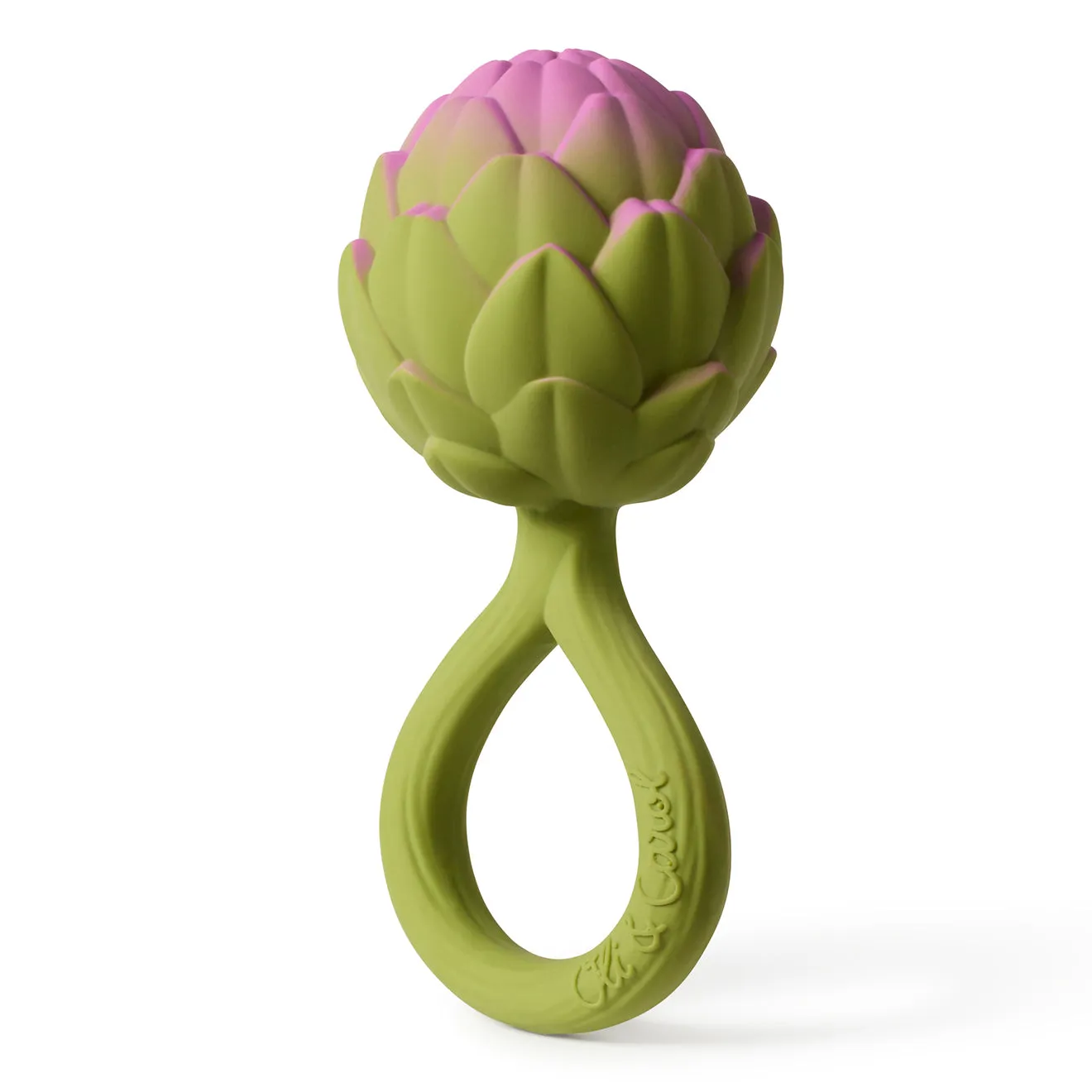 Oli & Carol Artichoke Rattle Teether