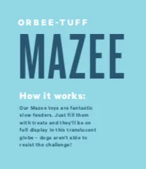 Orbee Tuff Mazee Toy