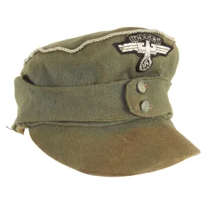 Original German WWII M43 NSKK National Socialist Motor Corps Officers Feldmütze Field Cap