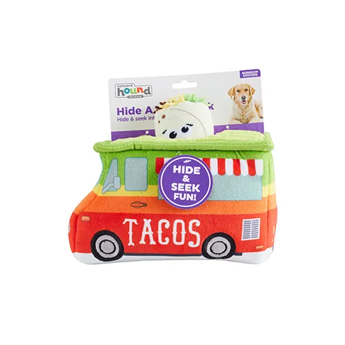 Outward Hound - Puzzle Plush / Hide-A-Taco Truck