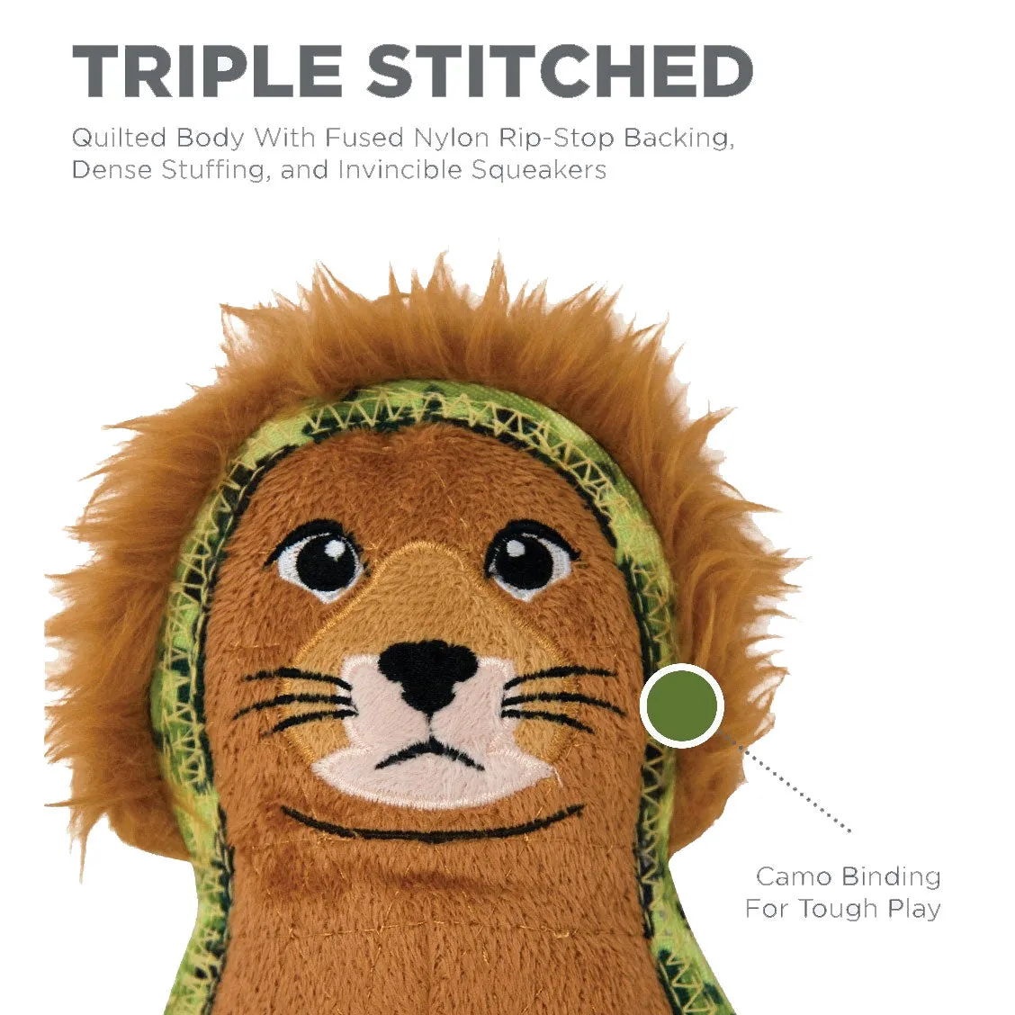 Outward Hound Xtreme Seam Lion