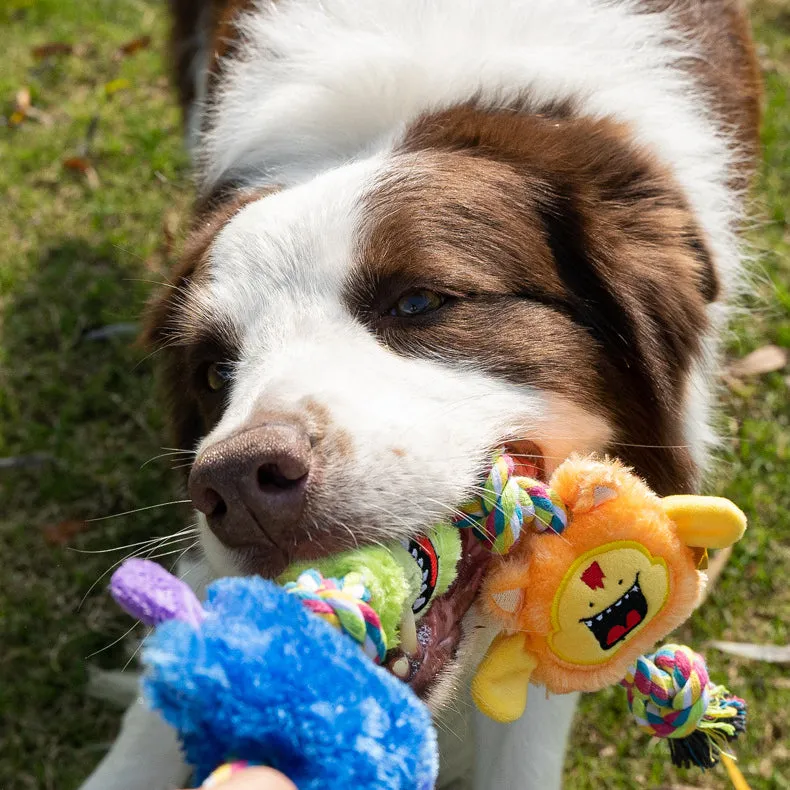 Petkin -  Interactive Monster Tug-of-War Dog Toy