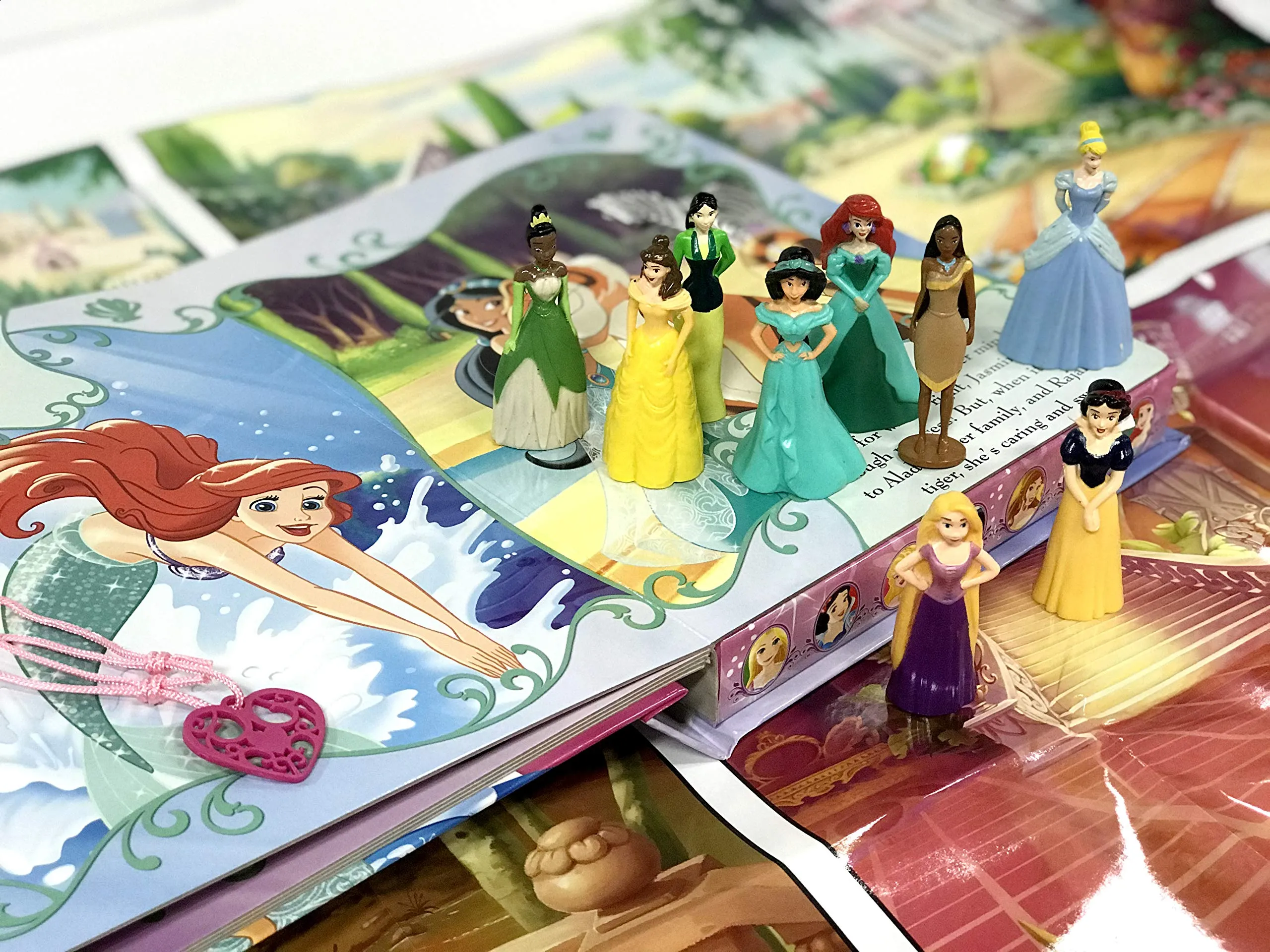 Phidal Disney Princess My Busy Books - English