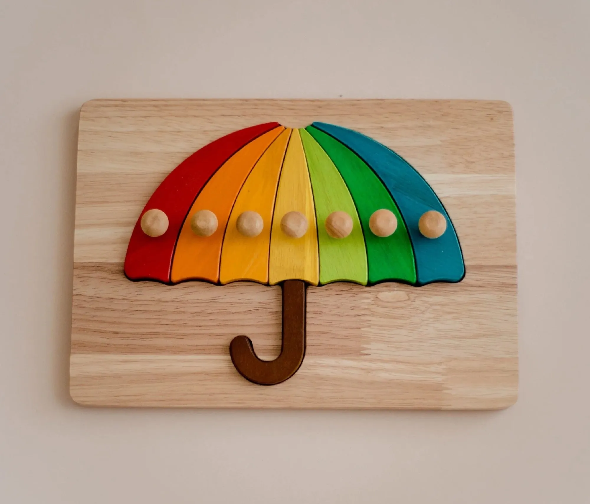 QTOYS - COLOURFUL UMBRELLA PUZZLE