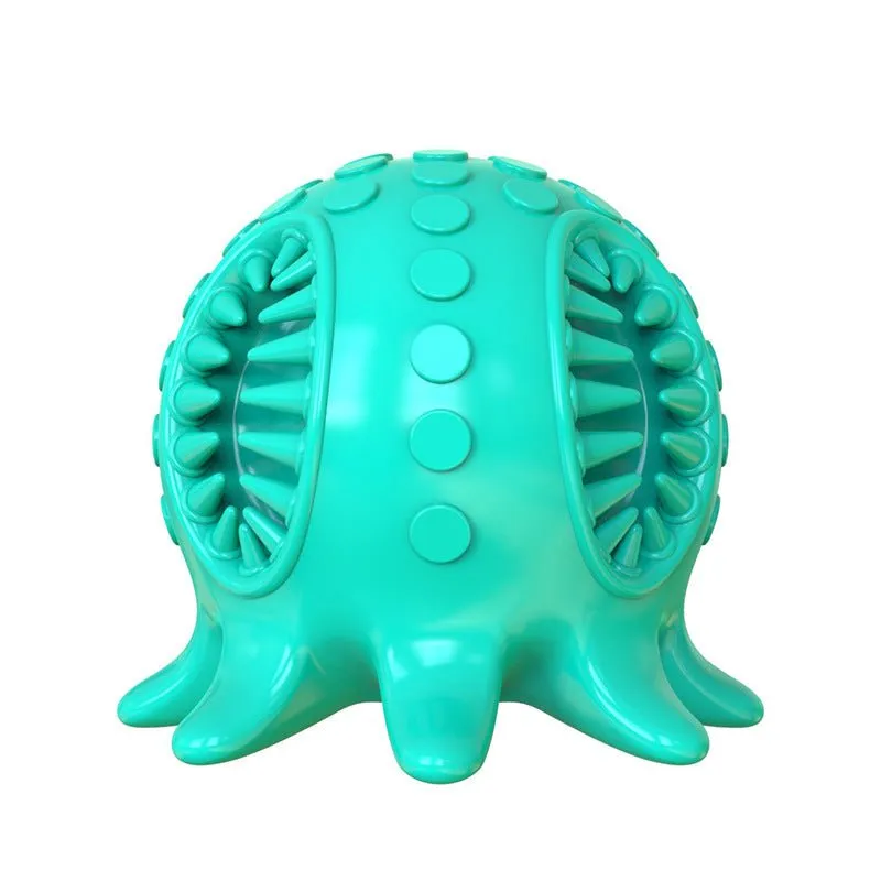 Small Standing Octopus Dog Chew Toys For Cleaning Teeth & Prevent Boredom