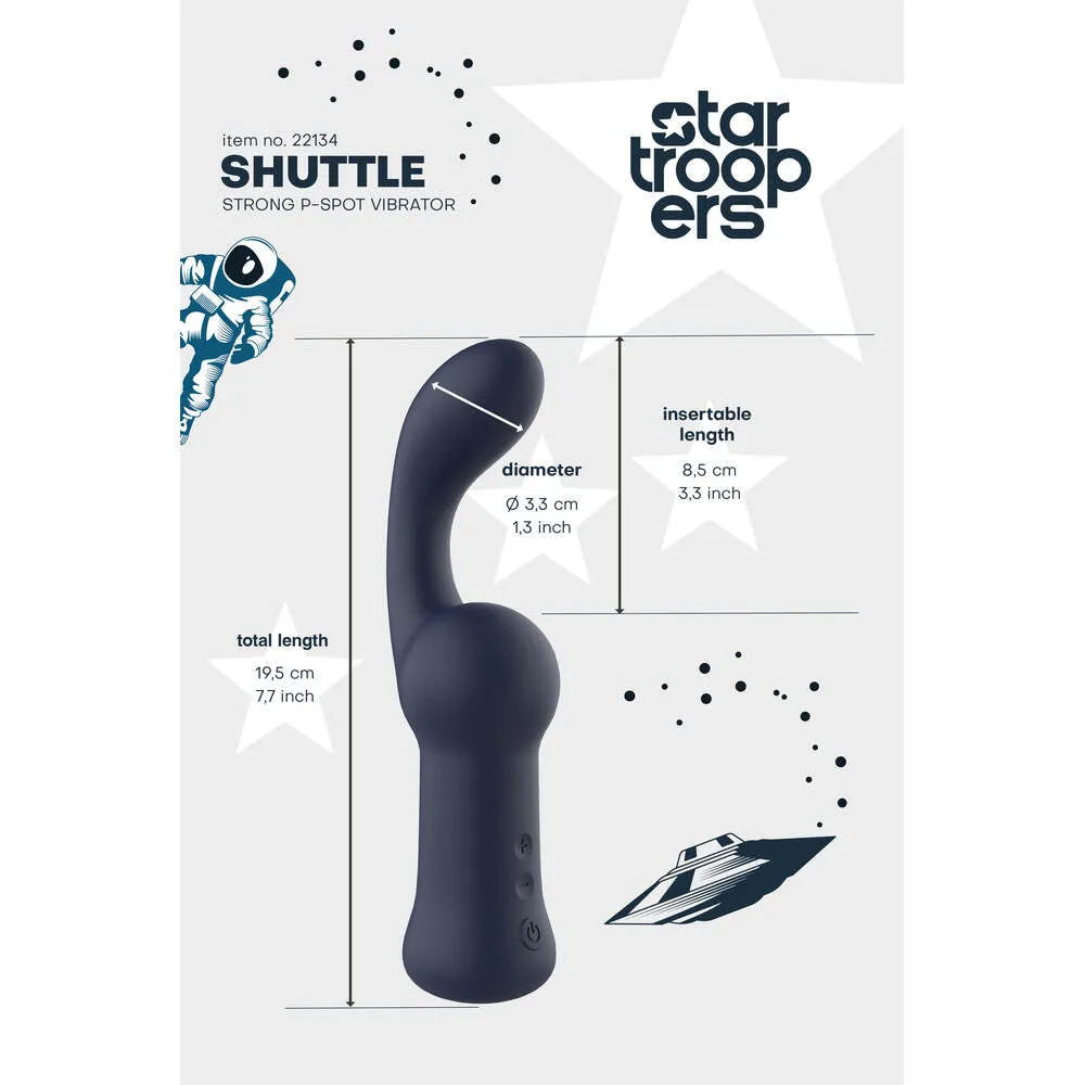 Startroopers Shuttle Flexible Strong Prostate Vibrator