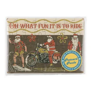 Surf Shack "Oh What Fun" Puzzle Postcard, 48-Pieces