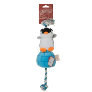 Territory Penguin Tug & Treat Rope Holiday Dog Toy