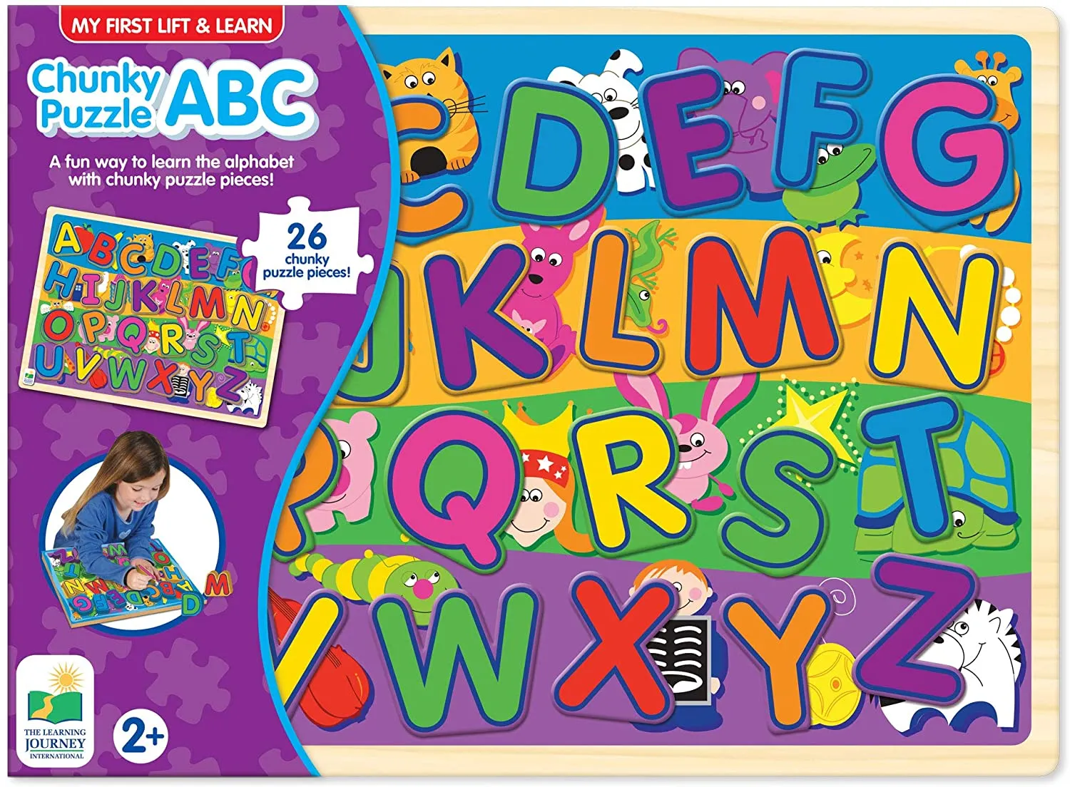 The Learning Journey My First Chunky Lift & Learn Abc Puzzle