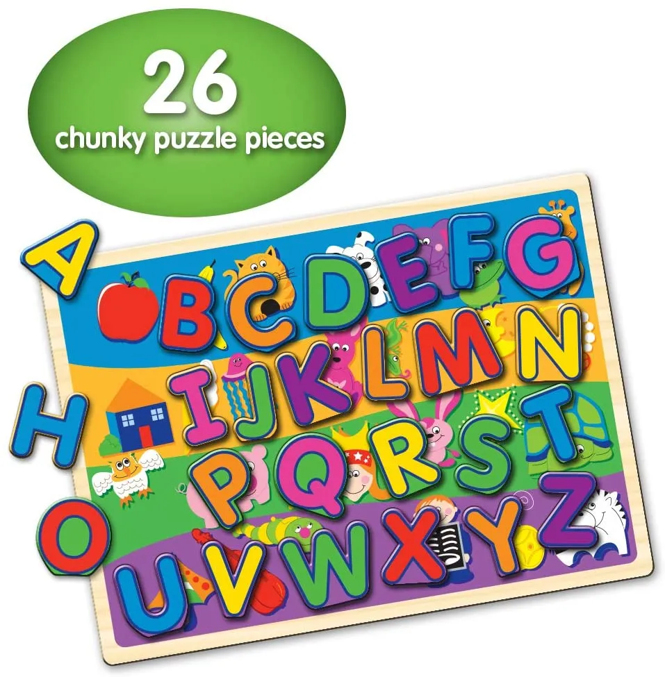 The Learning Journey My First Chunky Lift & Learn Abc Puzzle