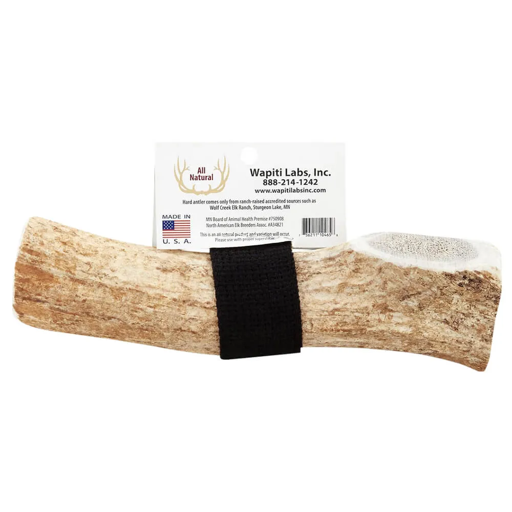 Wapiti Labs Elk Antler Dog Chews, 8", XL Split