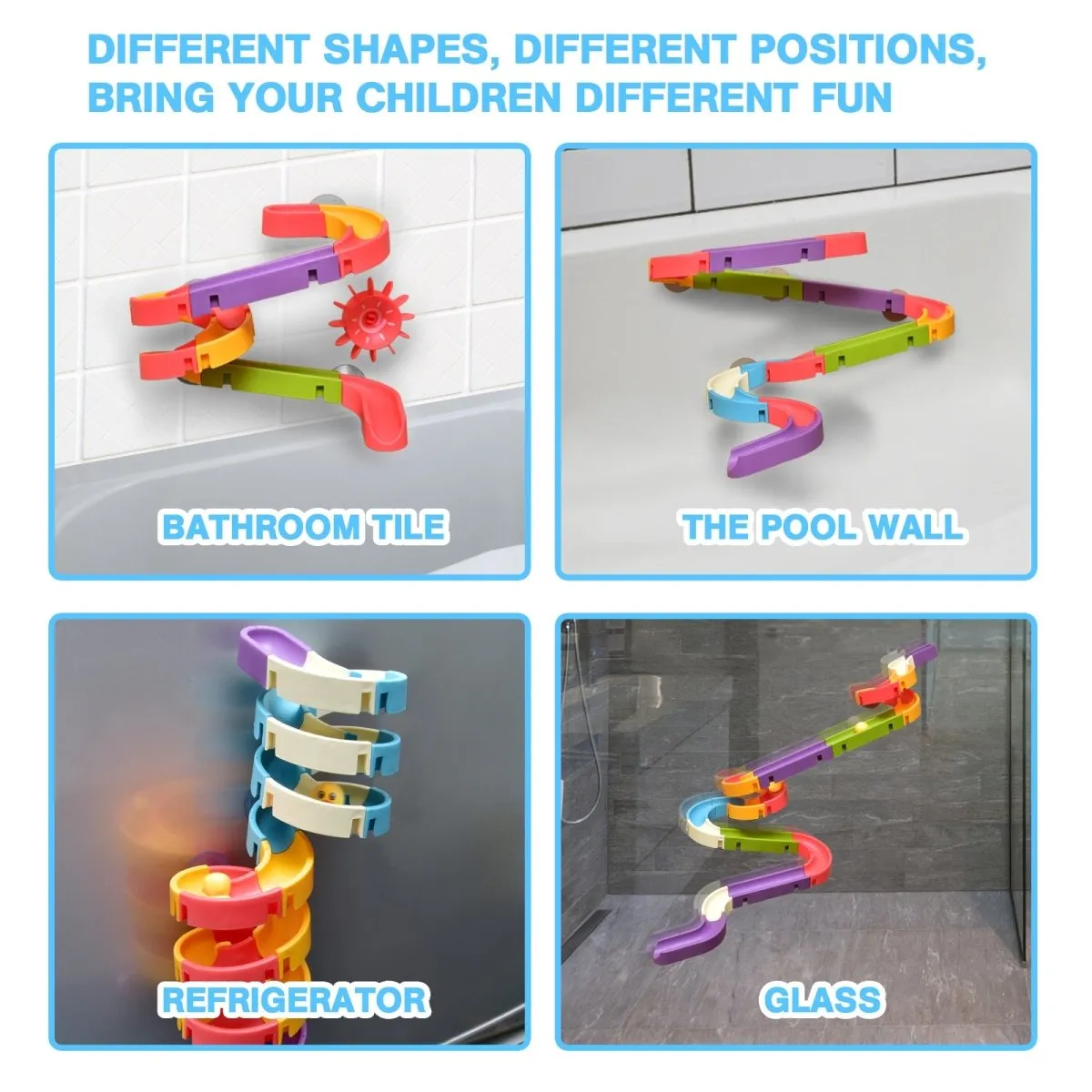 Water Slide Bathtub Toys for Toddlers