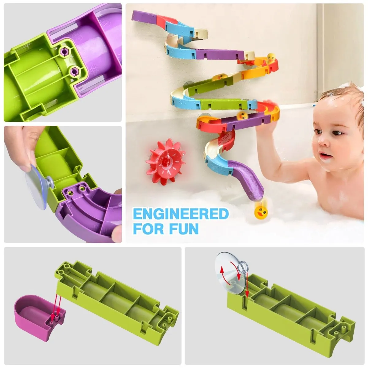 Water Slide Bathtub Toys for Toddlers