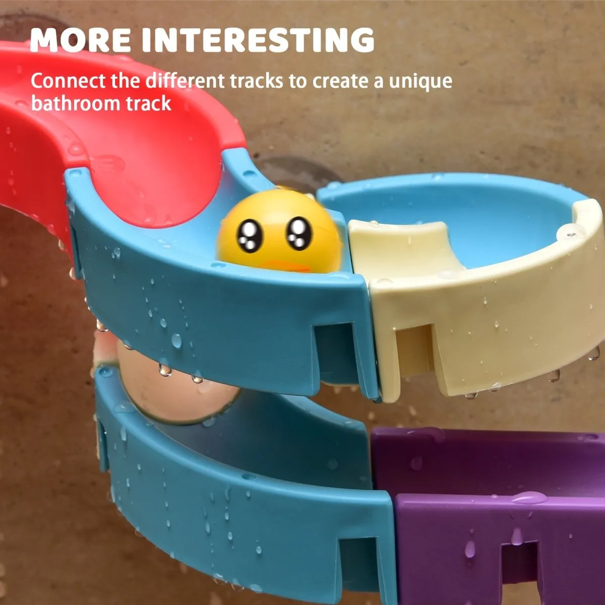 Water Slide Bathtub Toys for Toddlers