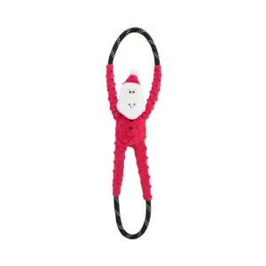 Zippy Paws Santa RopeTugz Dog Toy