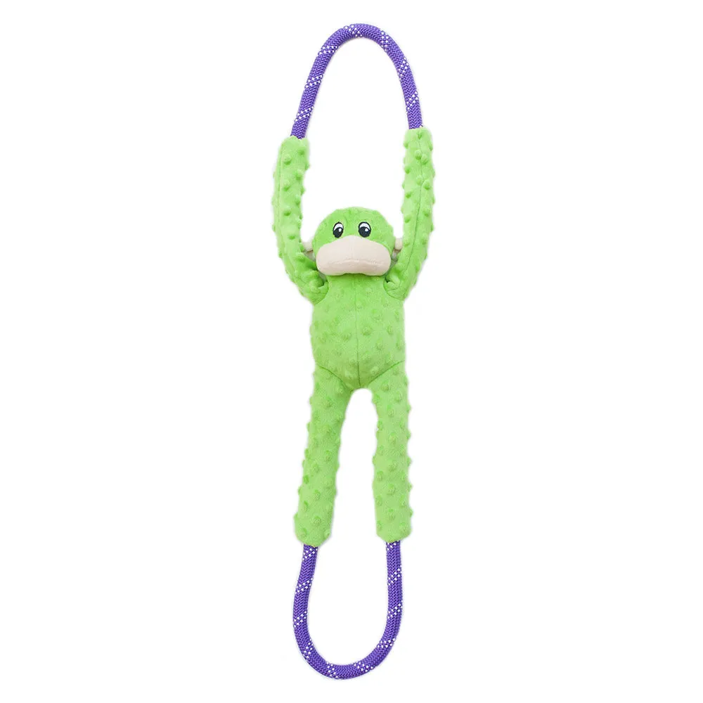 Zippypaws Monkey RopeTugz - Green